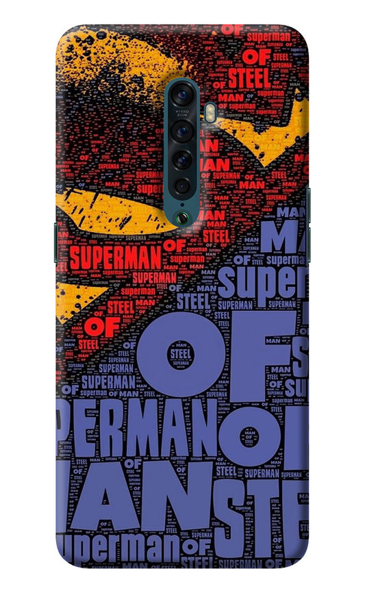 Superman Oppo Reno2 Back Cover