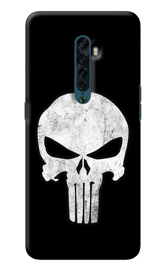 Punisher Skull Oppo Reno2 Back Cover