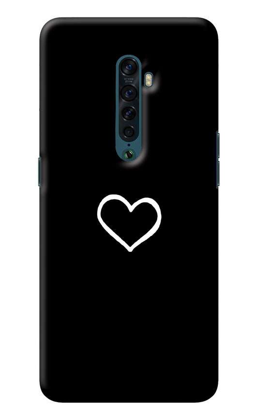 Heart Oppo Reno2 Back Cover