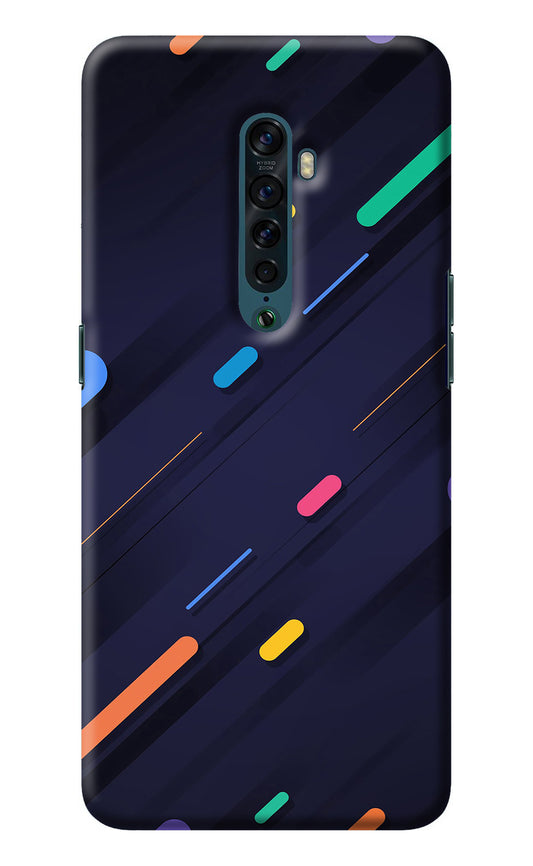 Abstract Design Oppo Reno2 Back Cover