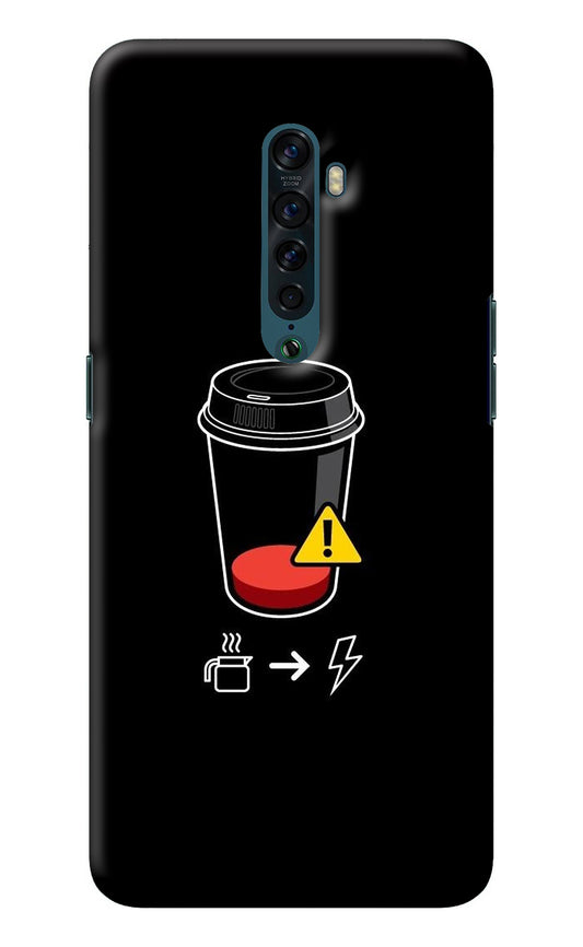 Coffee Oppo Reno2 Back Cover