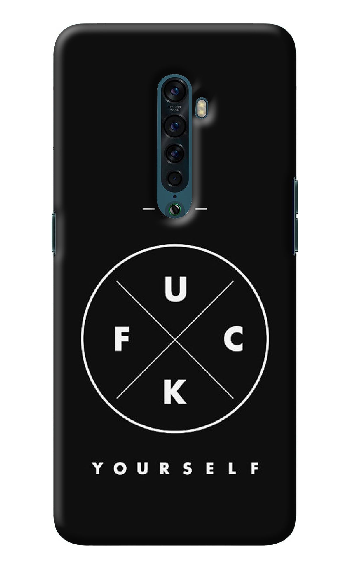 Go Fuck Yourself Oppo Reno2 Back Cover