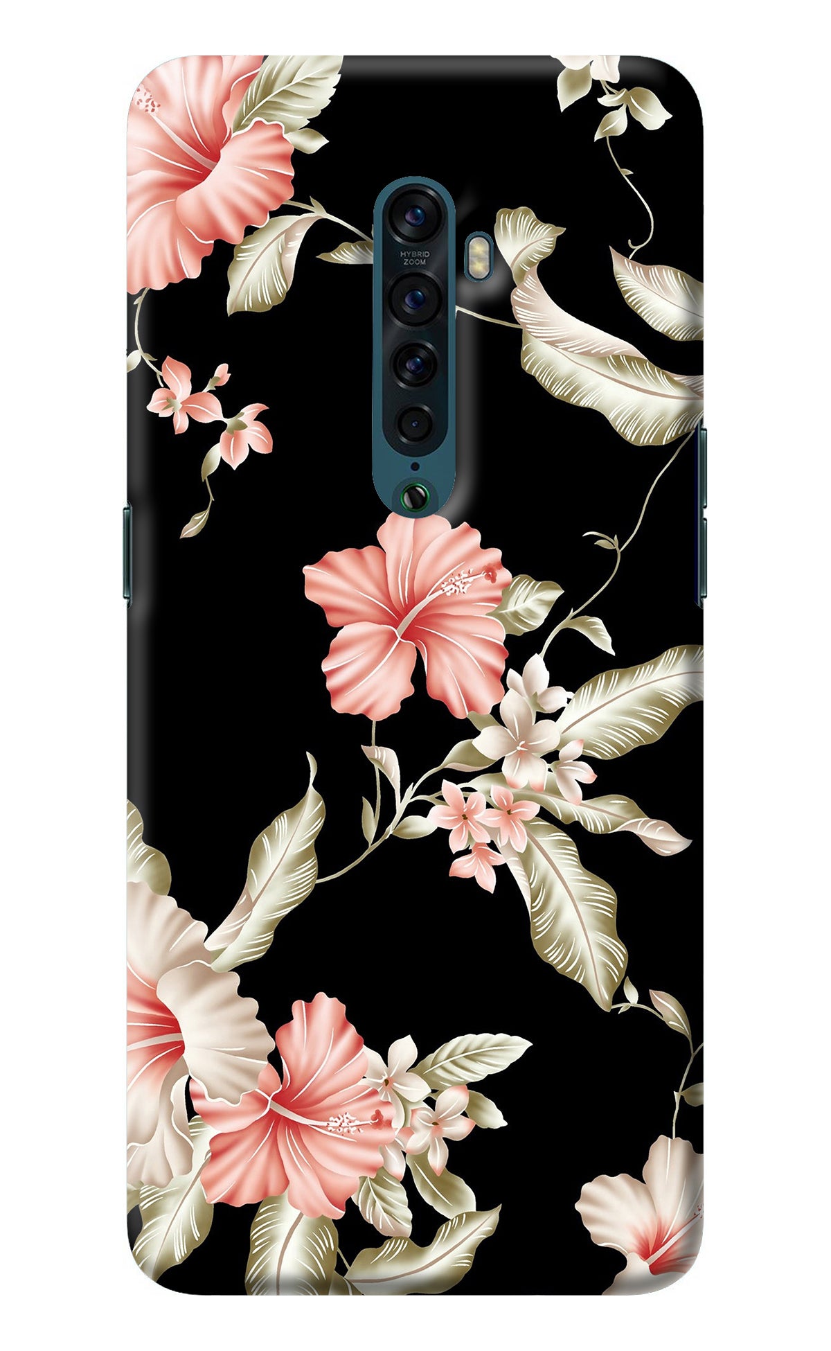 Flowers Oppo Reno2 Back Cover