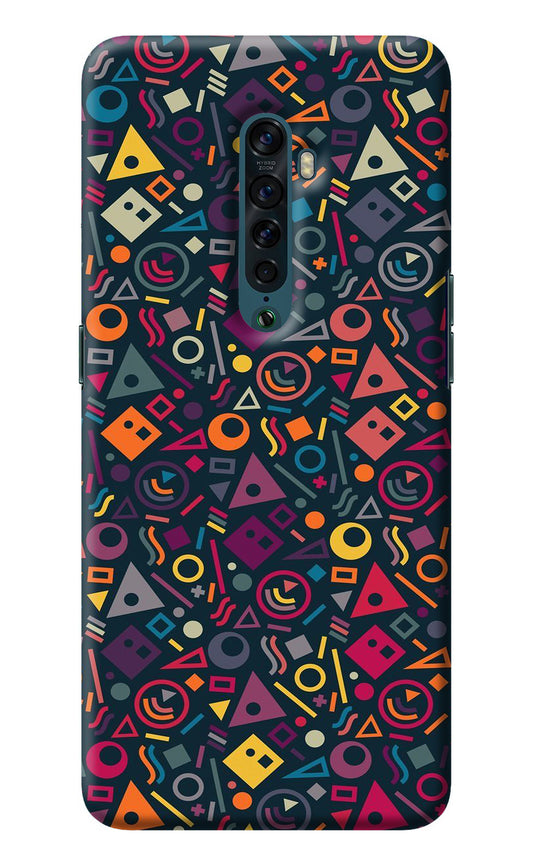 Geometric Abstract Oppo Reno2 Back Cover