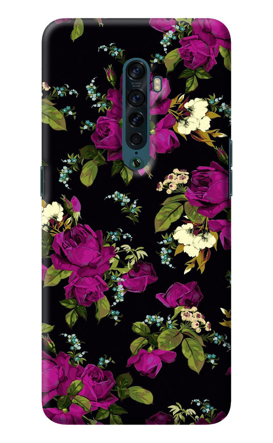 Flowers Oppo Reno2 Back Cover