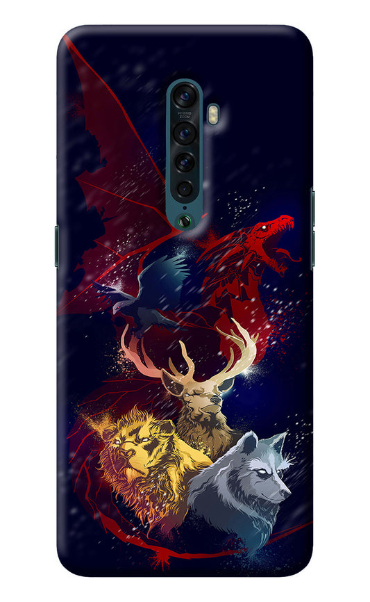 Game Of Thrones Oppo Reno2 Back Cover