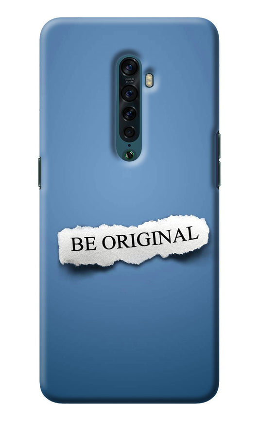 Be Original Oppo Reno2 Back Cover