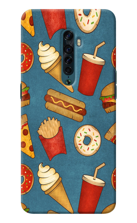 Foodie Oppo Reno2 Back Cover