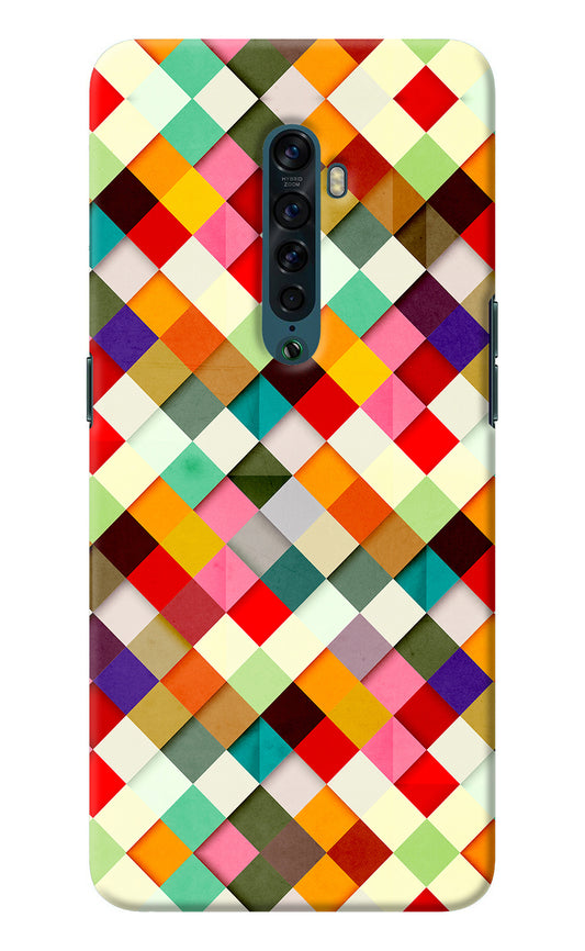 Geometric Abstract Colorful Oppo Reno2 Back Cover