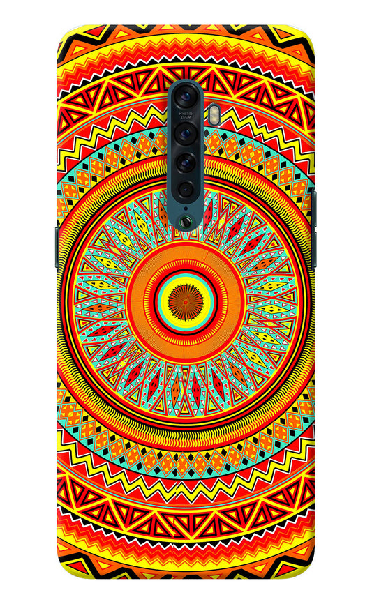 Mandala Pattern Oppo Reno2 Back Cover