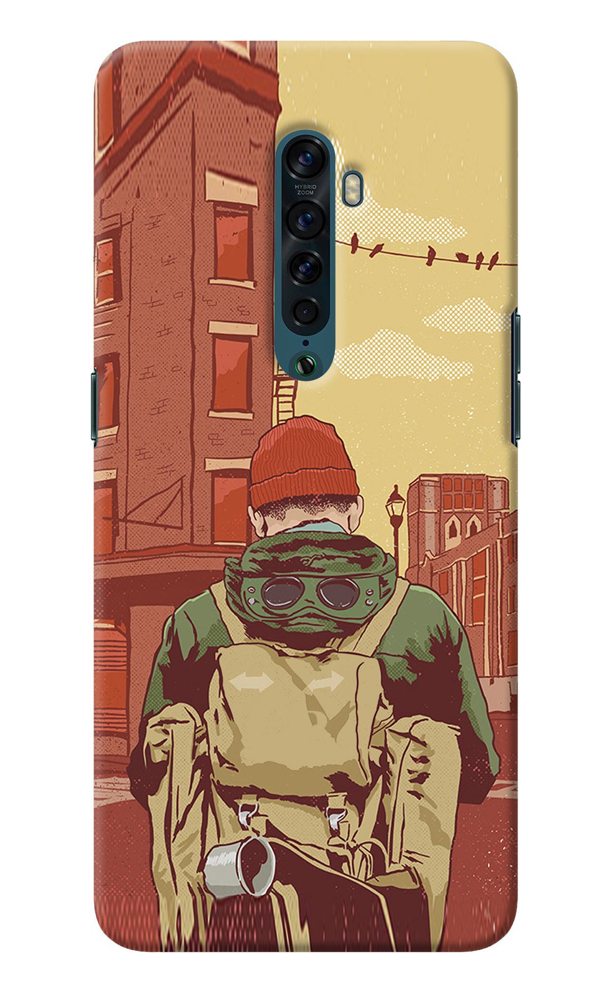 Adventurous Oppo Reno2 Back Cover