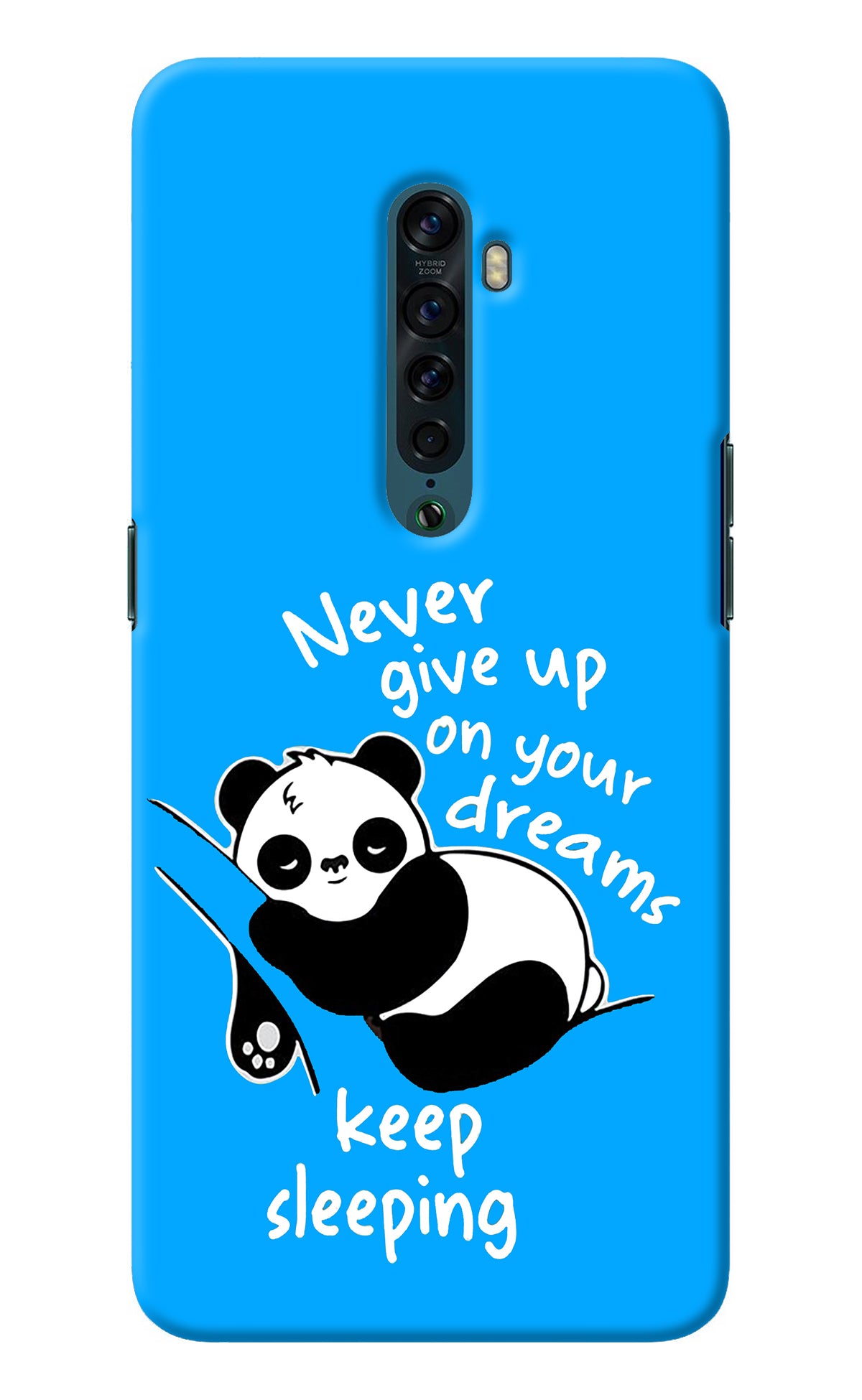 Keep Sleeping Oppo Reno2 Back Cover