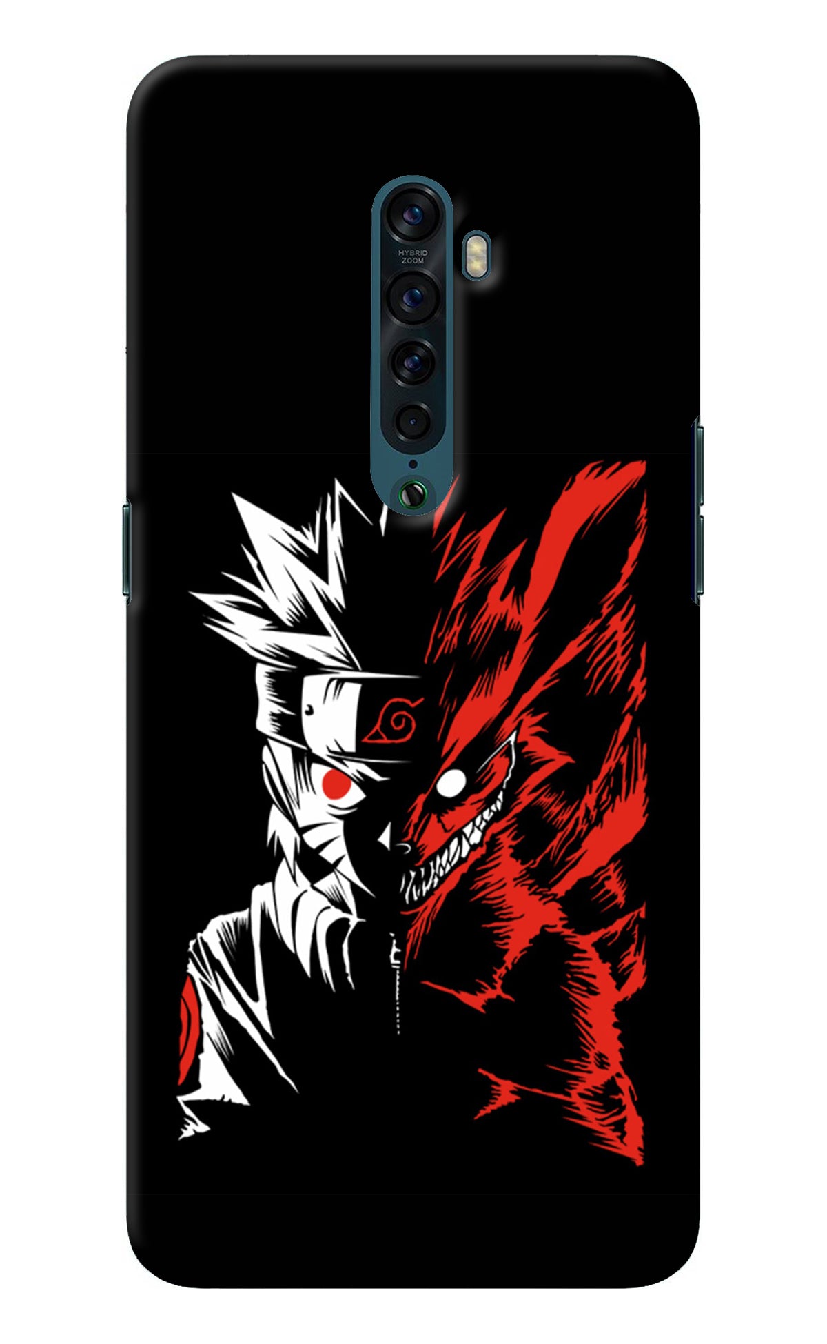 Naruto Two Face Oppo Reno2 Back Cover