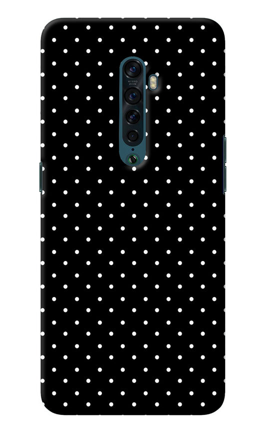 White Dots Oppo Reno2 Back Cover