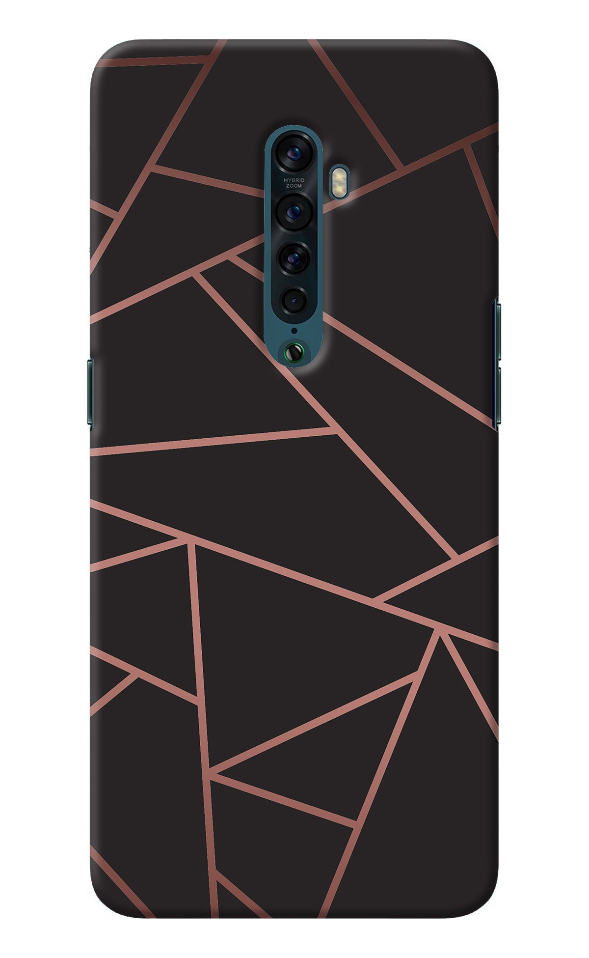 Geometric Pattern Oppo Reno2 Back Cover