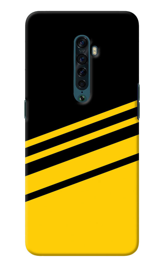 Yellow Shades Oppo Reno2 Back Cover