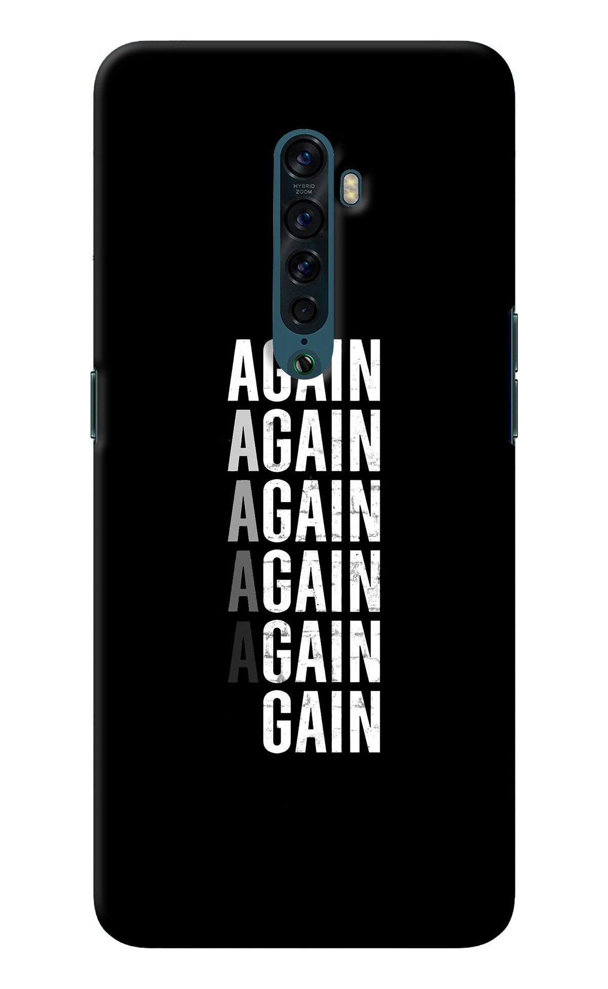 Again Again Gain Oppo Reno2 Back Cover