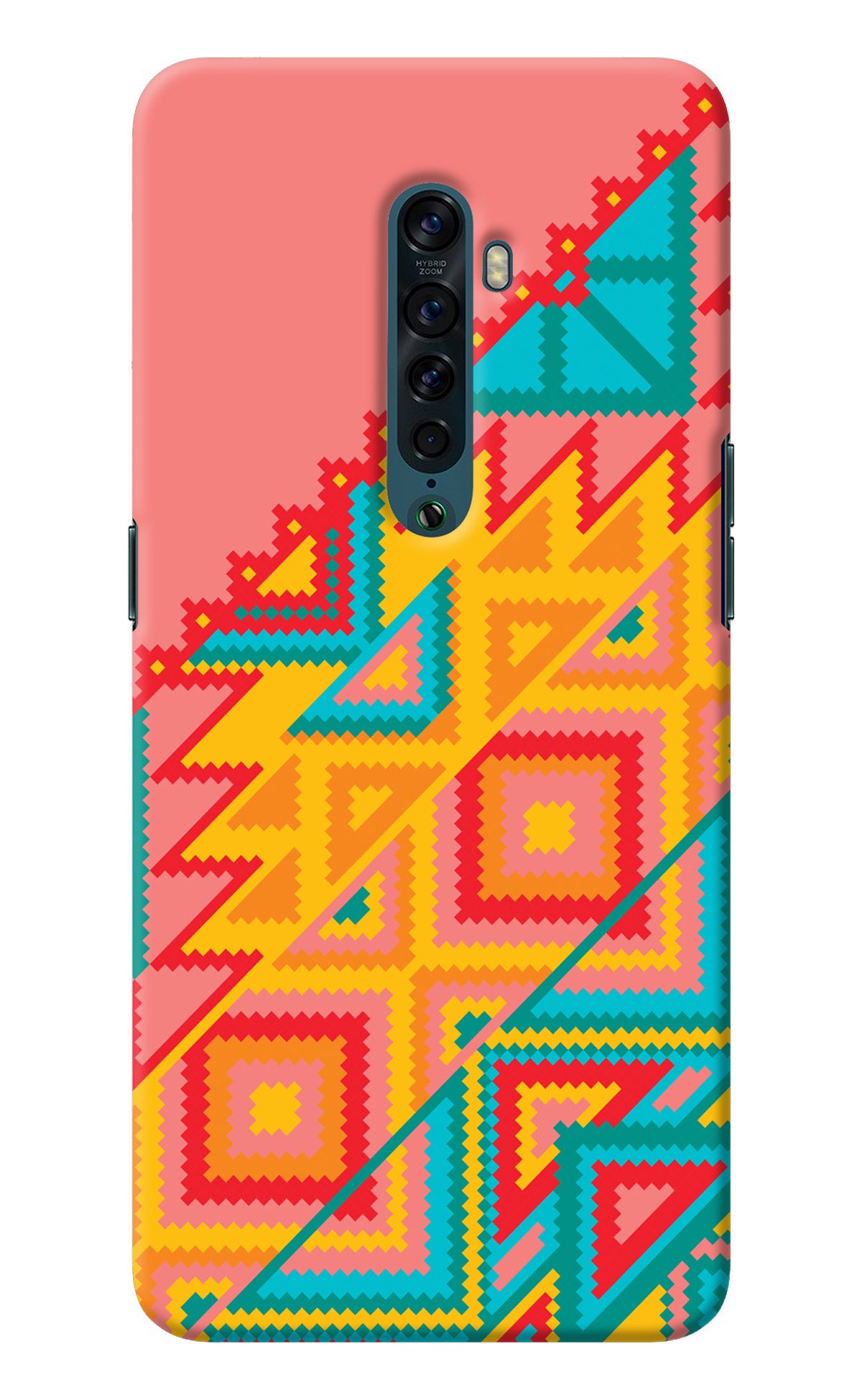 Aztec Tribal Oppo Reno2 Back Cover