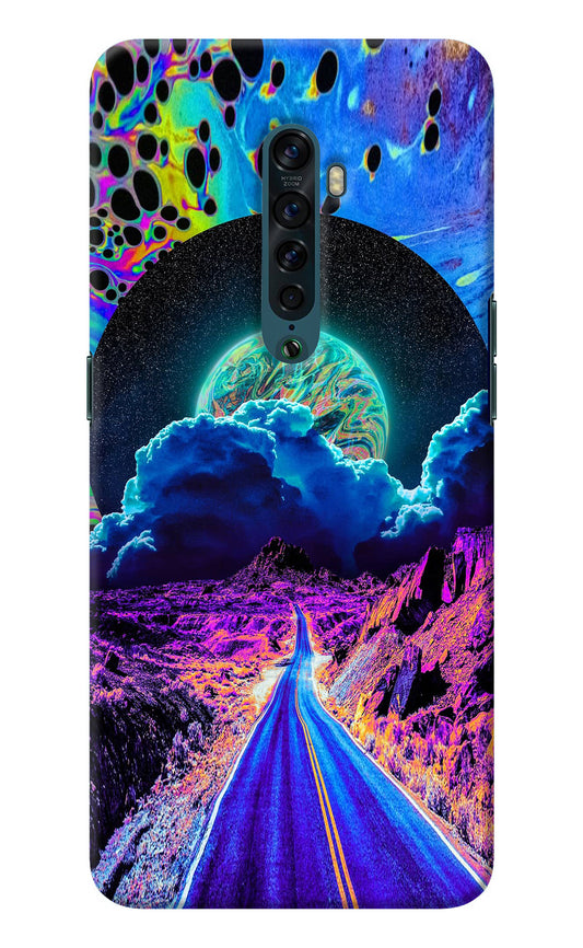 Psychedelic Painting Oppo Reno2 Back Cover