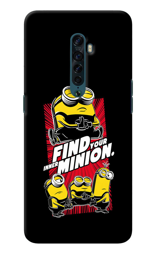 Find your inner Minion Oppo Reno2 Back Cover