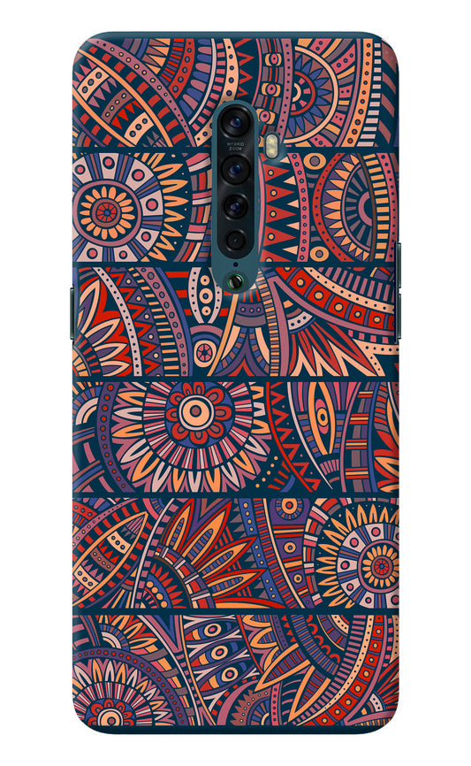 African Culture Design Oppo Reno2 Back Cover