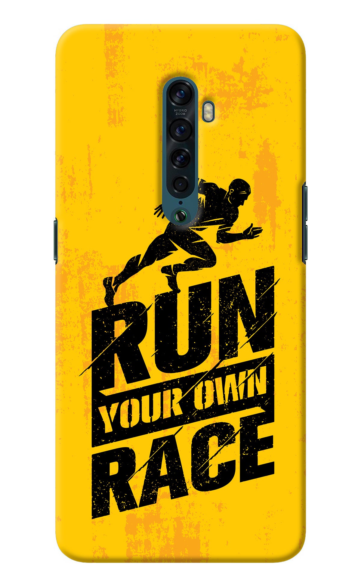 Run Your Own Race Oppo Reno2 Back Cover