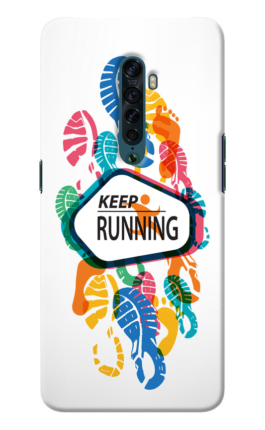 Keep Running Oppo Reno2 Back Cover