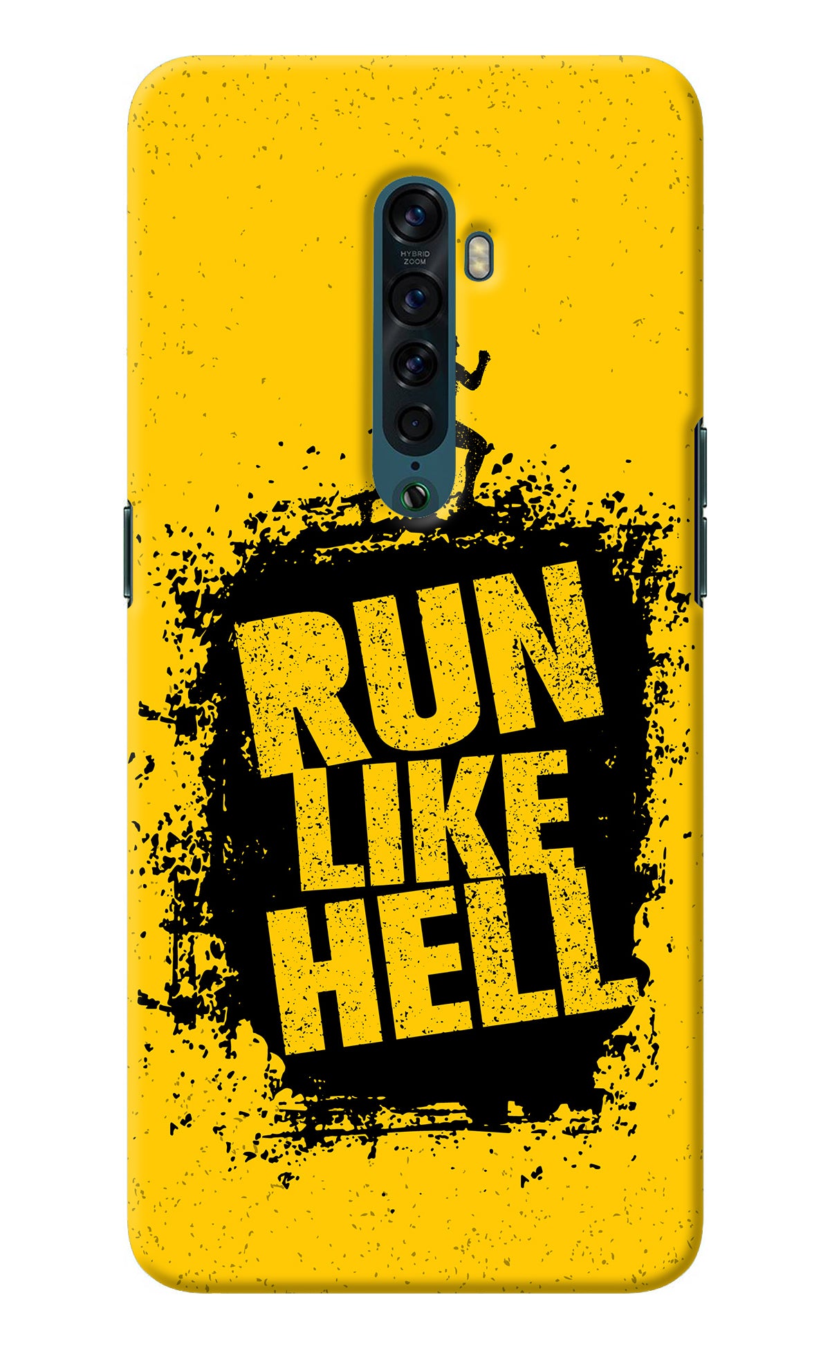 Run Like Hell Oppo Reno2 Back Cover