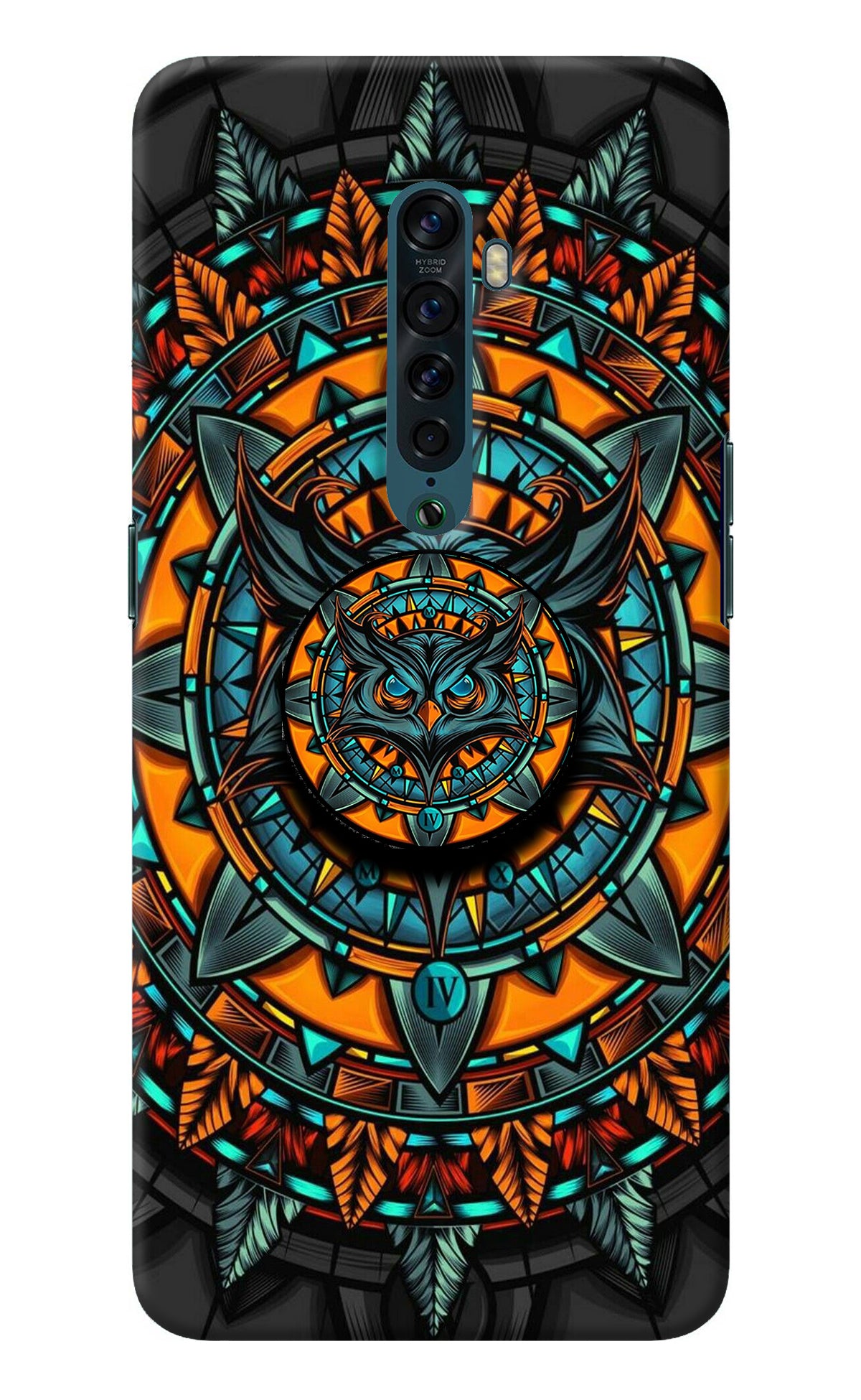 Angry Owl Oppo Reno2 Pop Case