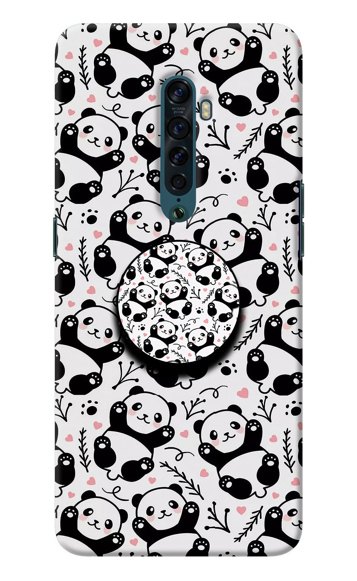 Cute Panda Oppo Reno2 Pop Case