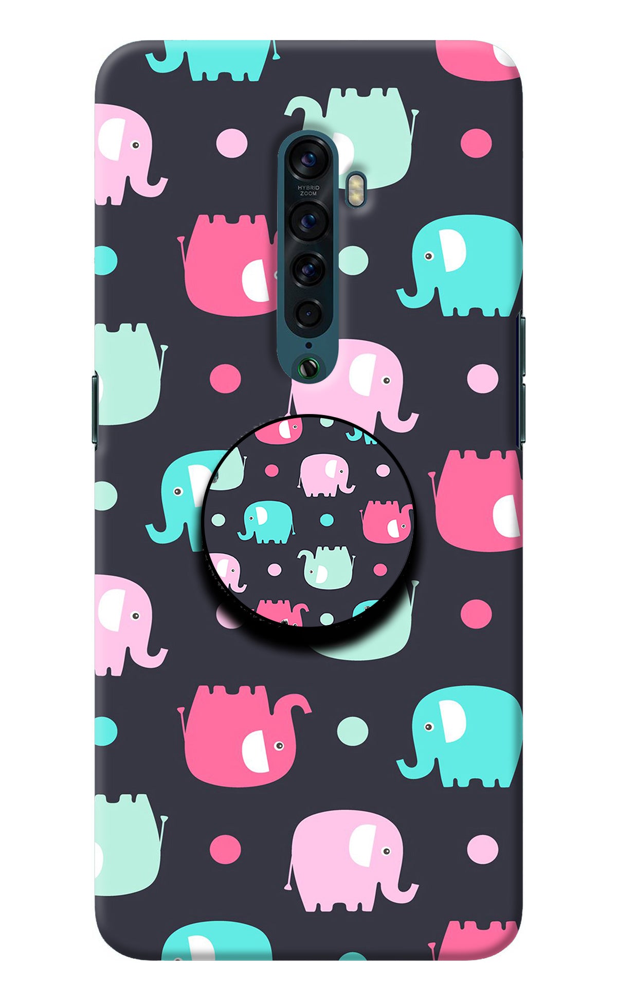 Baby Elephants Oppo Reno2 Pop Case