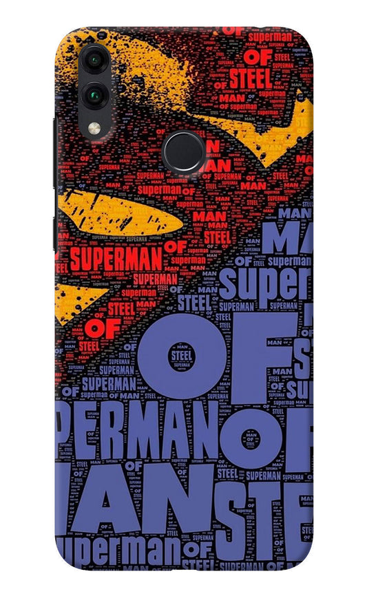 Superman Honor 8C Back Cover