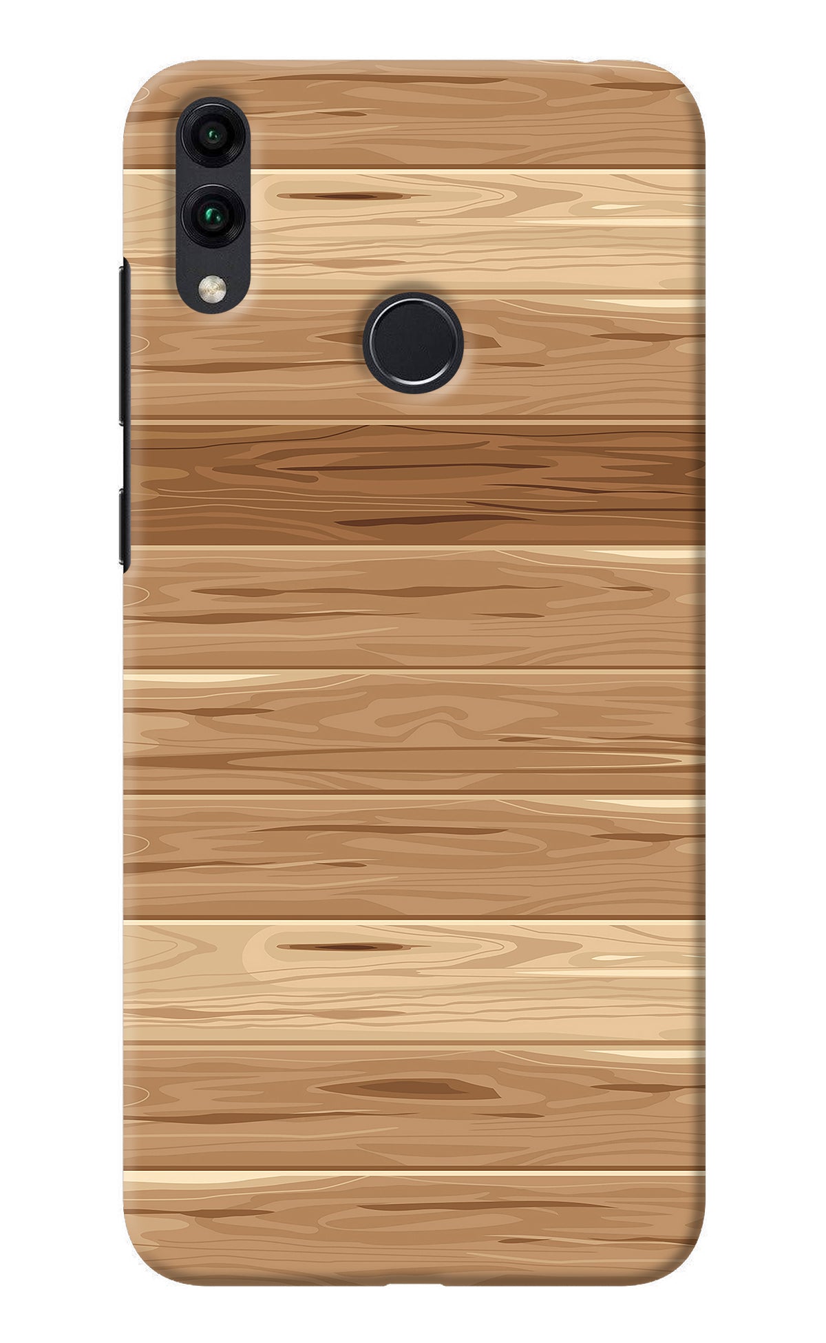 Wooden Vector Honor 8C Back Cover