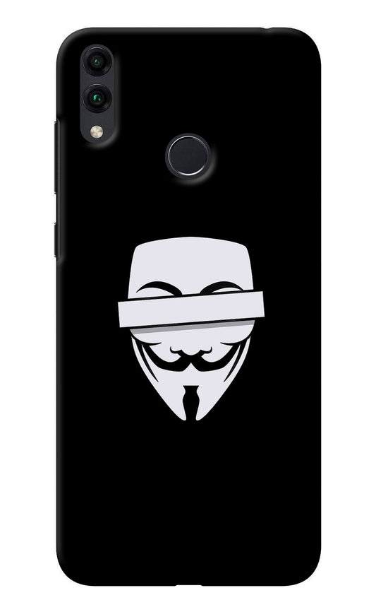 Anonymous Face Honor 8C Back Cover