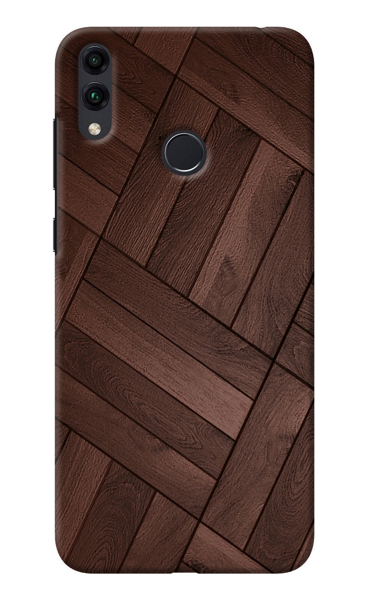 Wooden Texture Design Honor 8C Back Cover