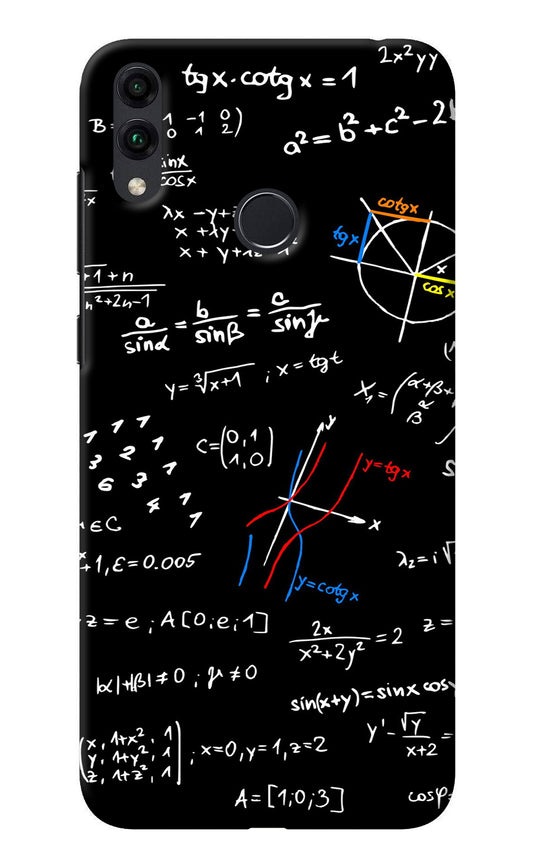 Mathematics Formula Honor 8C Back Cover