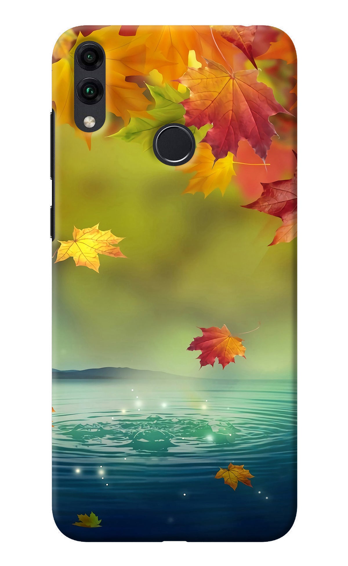 Flowers Honor 8C Back Cover