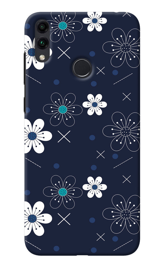 Flowers Honor 8C Back Cover