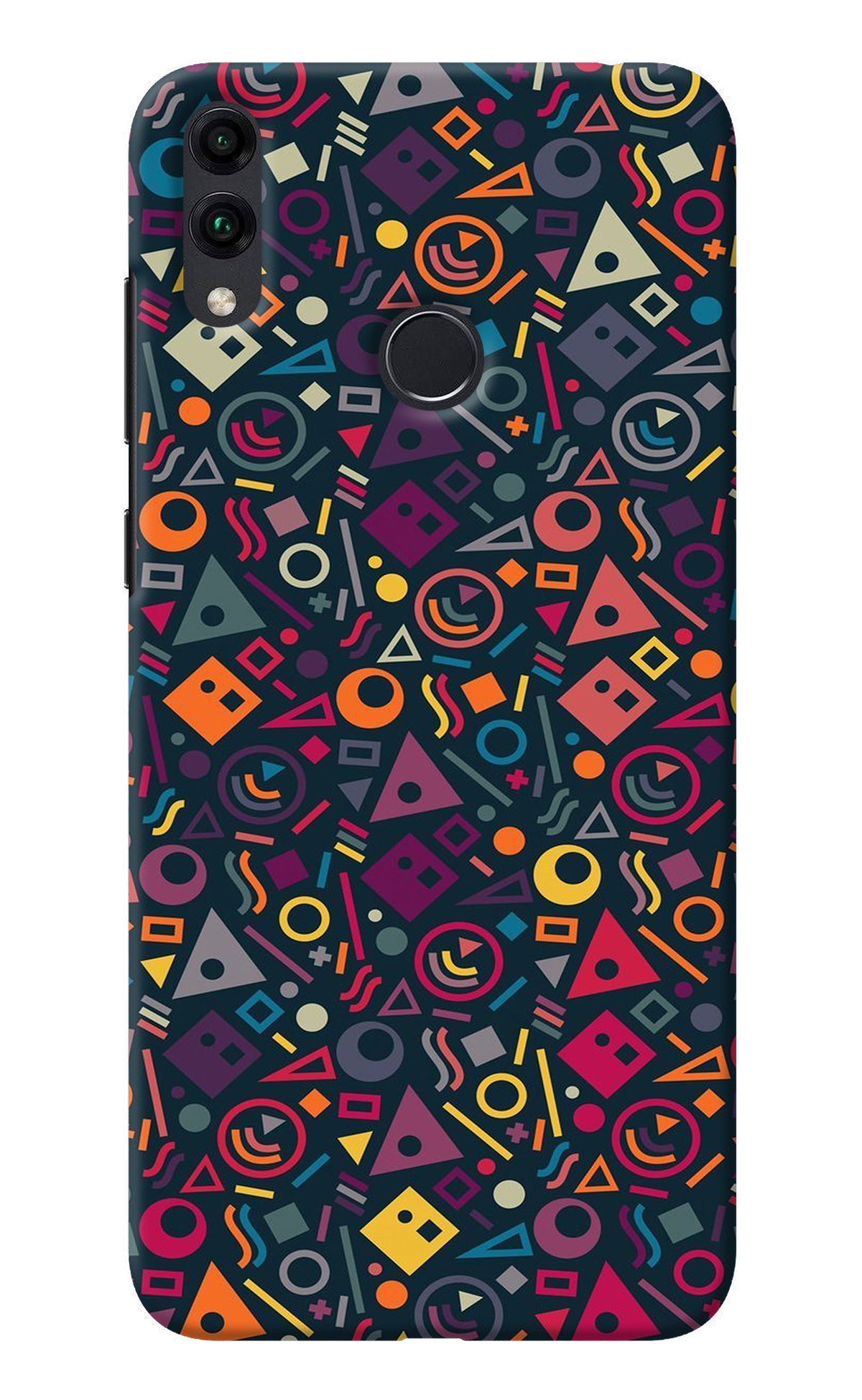 Geometric Abstract Honor 8C Back Cover