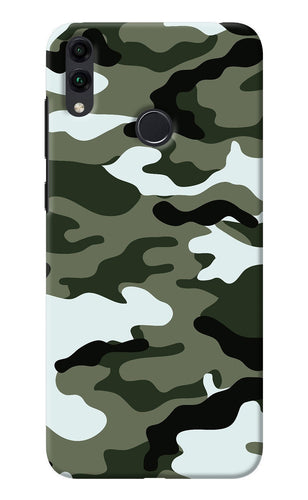 Camouflage Honor 8C Back Cover