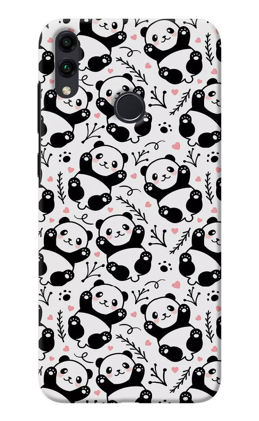 Cute Panda Honor 8C Back Cover