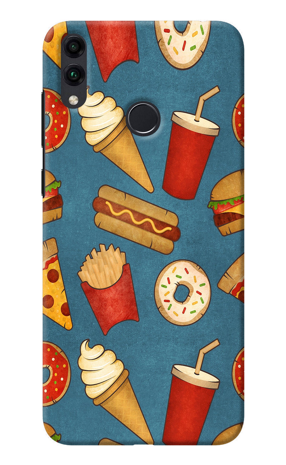 Foodie Honor 8C Back Cover