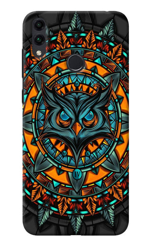 Angry Owl Art Honor 8C Back Cover