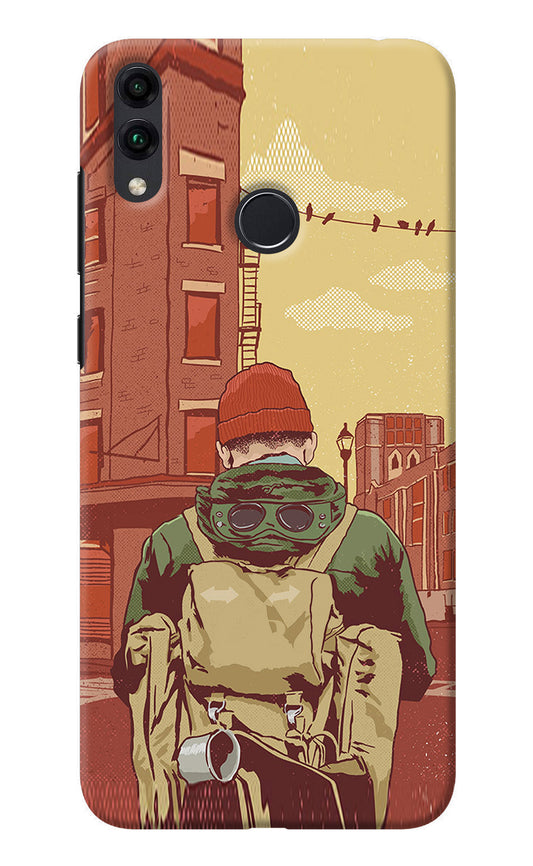 Adventurous Honor 8C Back Cover