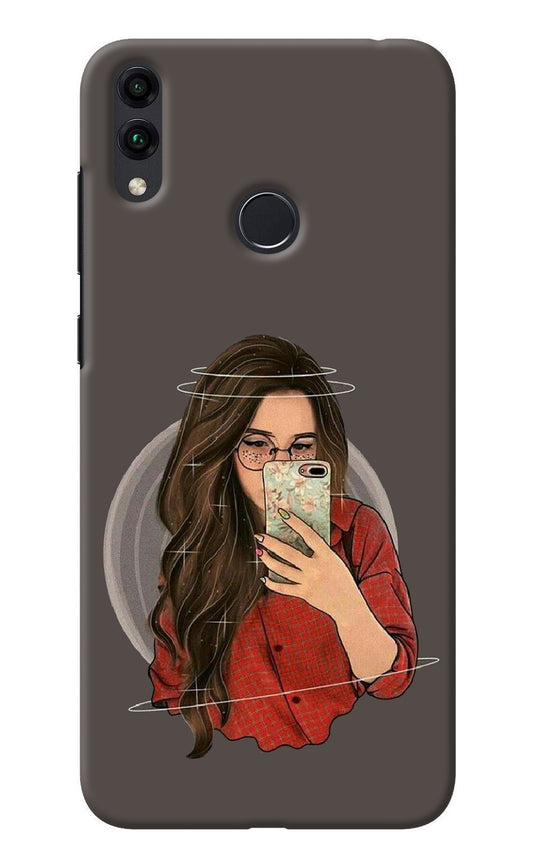 Selfie Queen Honor 8C Back Cover