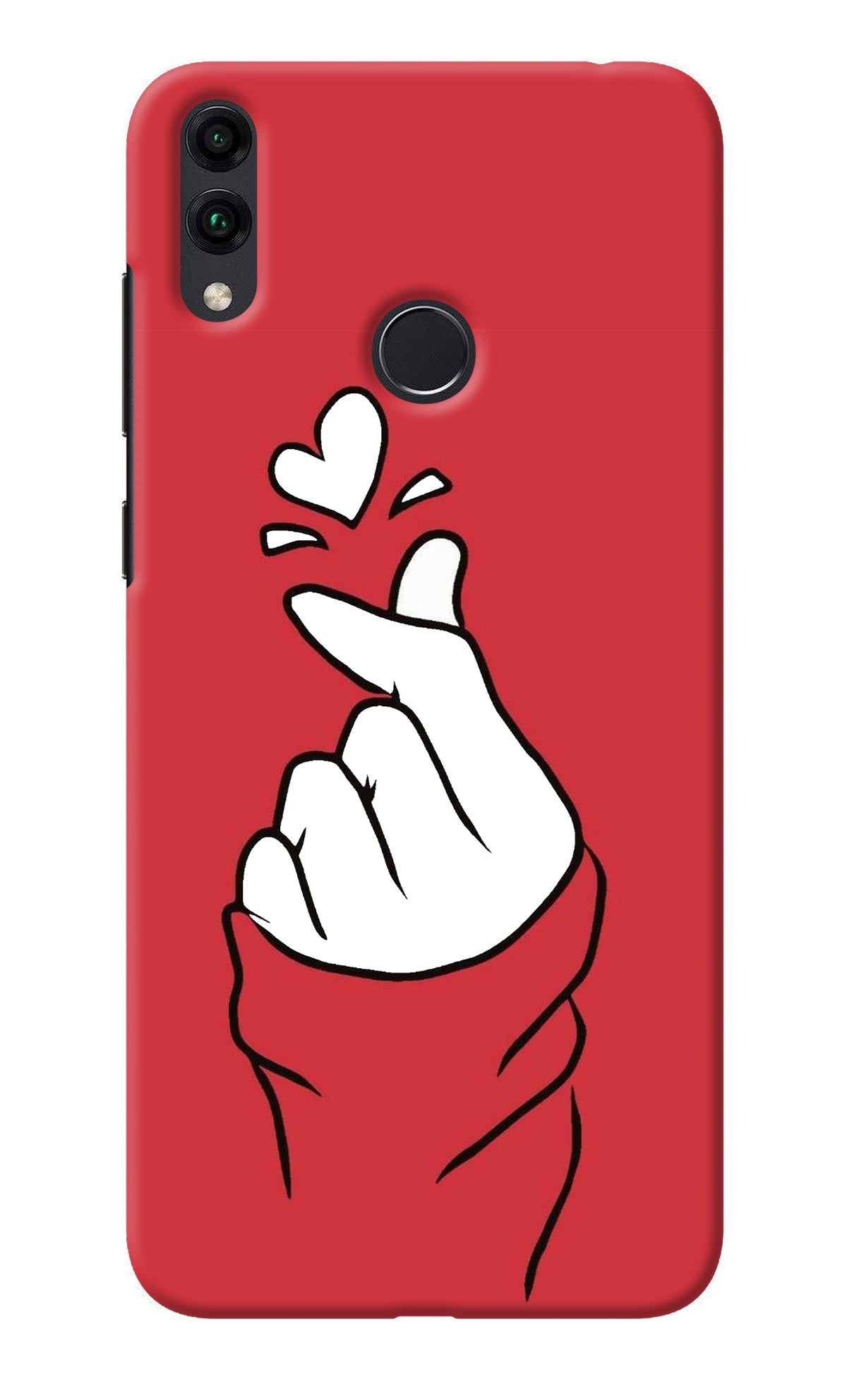 Korean Love Sign Honor 8C Back Cover