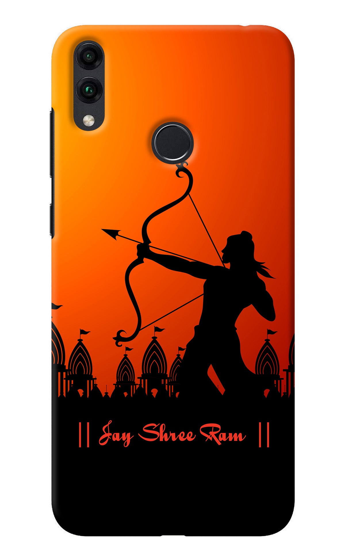 Lord Ram - 4 Honor 8C Back Cover