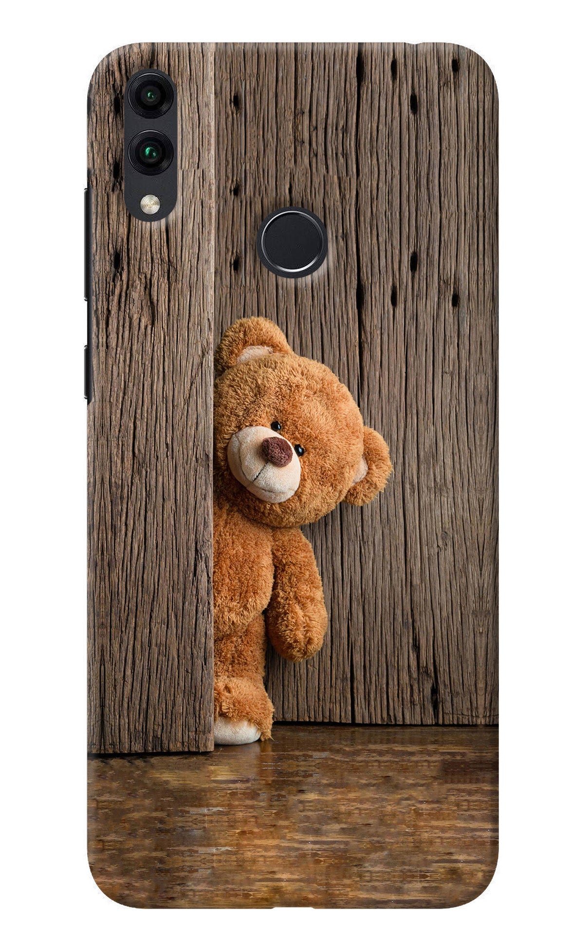 Teddy Wooden Honor 8C Back Cover