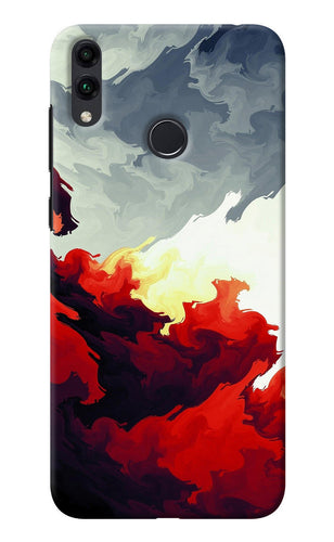 Fire Cloud Honor 8C Back Cover