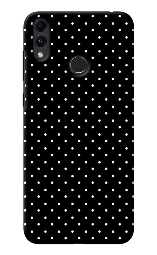 White Dots Honor 8C Back Cover